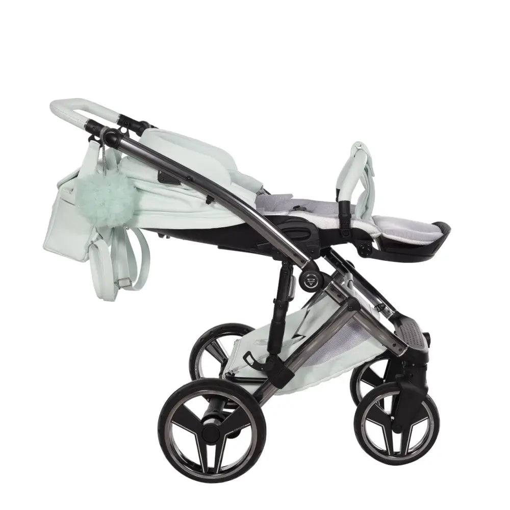 Junama Diamond 2 in 1 Pram - Candy Premium Mint Junama