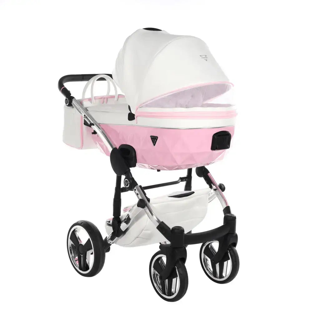 Junama Diamond 3 in 1 Pram - Candy Pink Junama