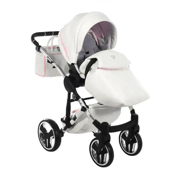 Junama Diamond 3 in 1 Pram - Candy Pink Junama