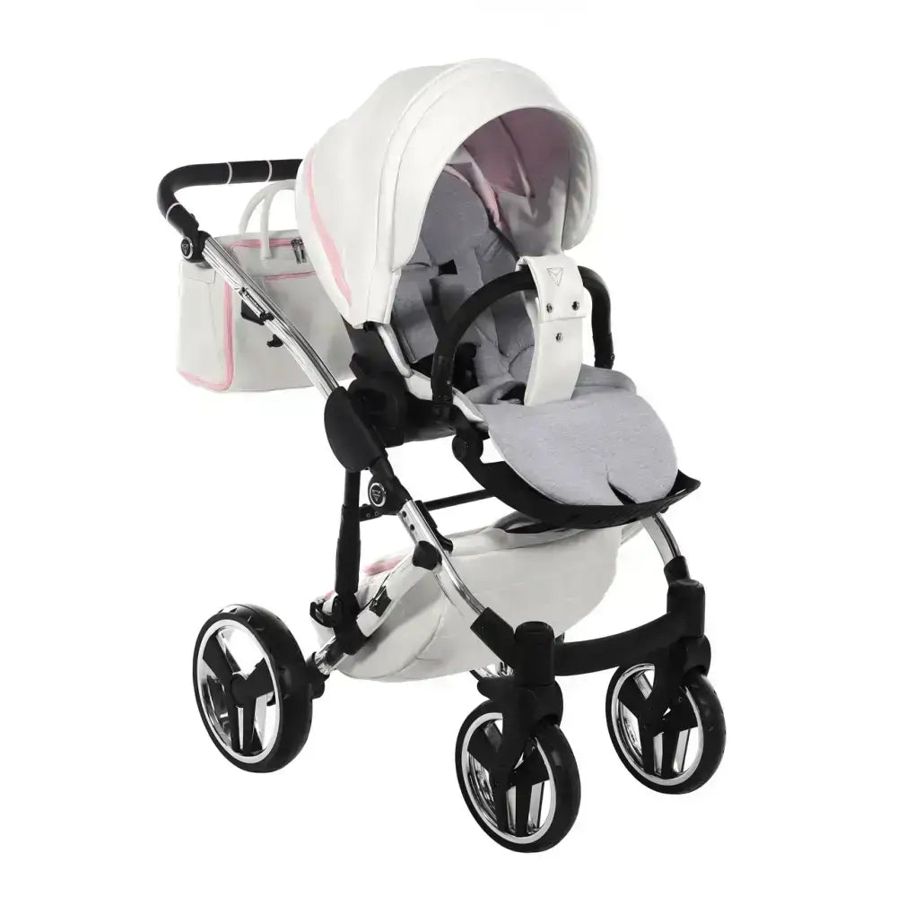 Junama Diamond 3 in 1 Pram - Candy Pink Junama