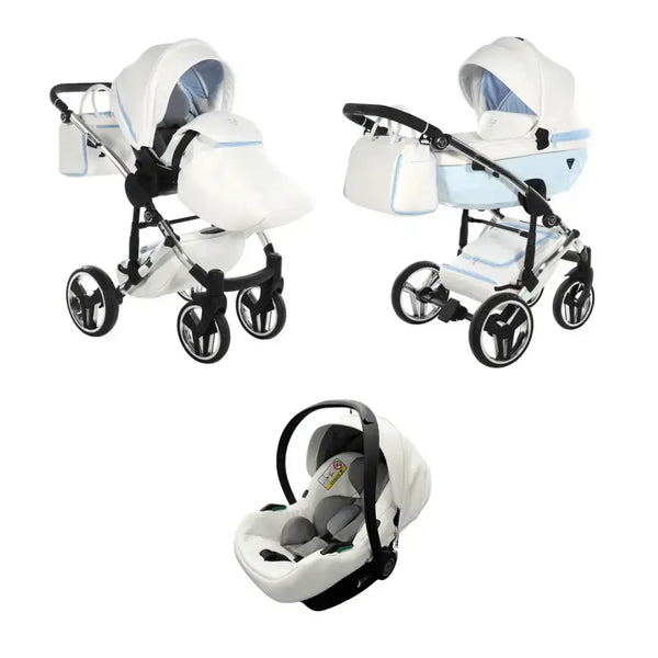 Junama Diamond 3 in 1 Travel System - Candy Blue Junama