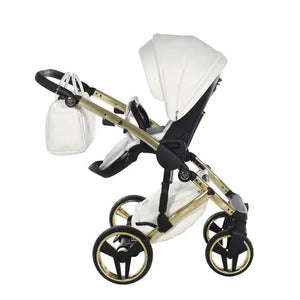 Junama Diamond 3 in 1 Travel System - Flou Individual White & Gold Junama
