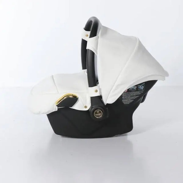 Junama Diamond 3 in 1 Travel System - Flou Individual White & Gold Junama