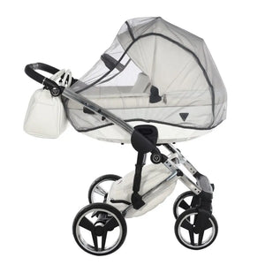 Junama Diamond 3 in 1 Travel System - Flou Individual White & Silver Junama