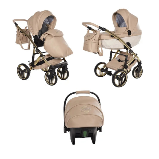 Junama Diamond 3 in 1 Travel System - Premium Beige Junama