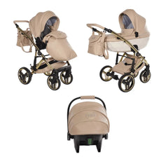 Junama Diamond 3 in 1 Travel System - Premium Beige