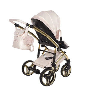 Junama Diamond 3 in 1 Travel System - Premium Pearl Candy Pink Junama
