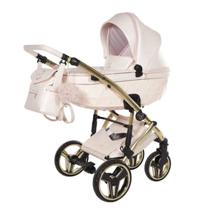 Junama Diamond 3 in 1 Travel System - Premium Pearl Candy Pink Junama