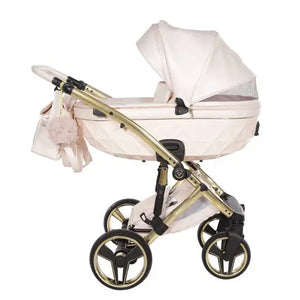 Junama Diamond 3 in 1 Travel System - Premium Pearl Candy Pink Junama