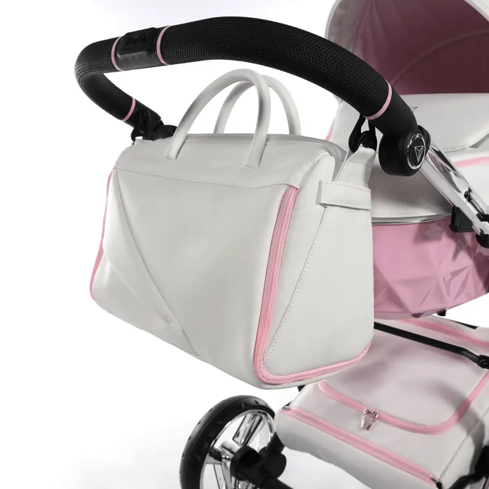 Junama Diamond 3 in 1 Travel System with Isofix Base - Candy Pink Junama