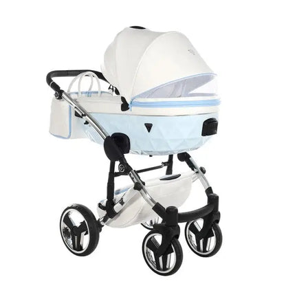 Junama Diamond 4 in 1 Travel System including Isofix Base - Candy Blue Junama