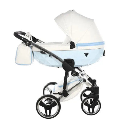 Junama Diamond 4 in 1 Travel System including Isofix Base - Candy Blue Junama