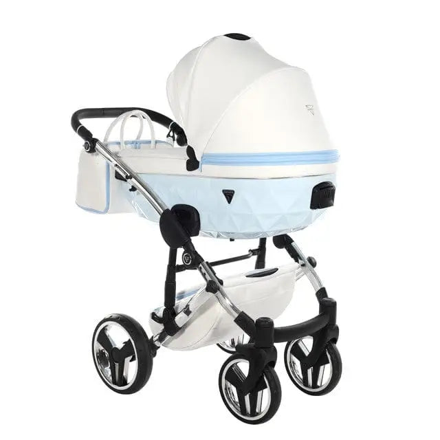 Junama Diamond 4 in 1 Travel System including Isofix Base - Candy Blue Junama