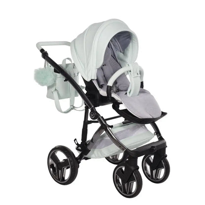 Junama Diamond 4 in 1 Travel System with Isofix Base - Premium Candy Mint Junama