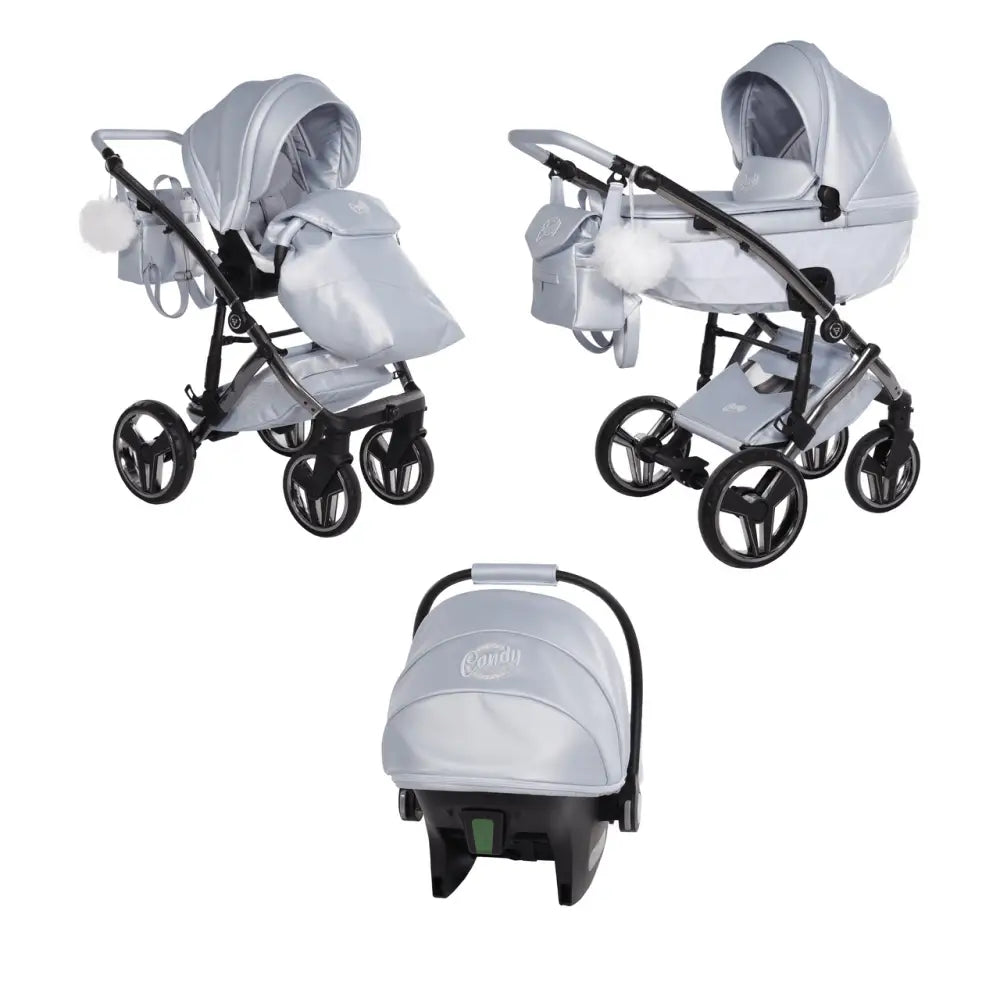 Junama Diamond 4 in 1 Travel System with Isofix - Premium Candy Blue Junama