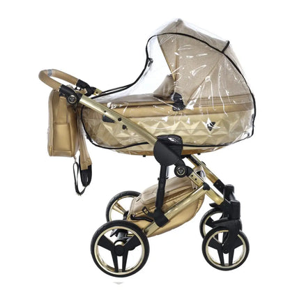 Junama Diamond Dolce 2 in 1 Pram - Gold Junama