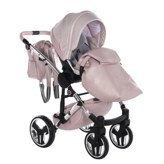 Junama Diamond Dolce 2 in 1 Pram - Pink  Junama   