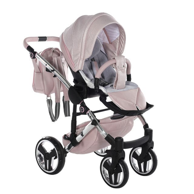 Junama Diamond Dolce 2 in 1 Pram - Pink  Junama   