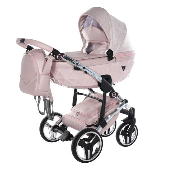 Junama Diamond Dolce 2 in 1 Pram - Pink  Junama   