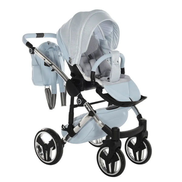 Junama Diamond Dolce 3 in 1 Pram - Blue Junama