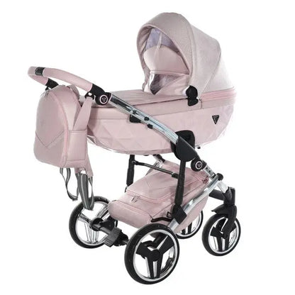 Junama Diamond Dolce 3 in 1 Pram - Pink Junama