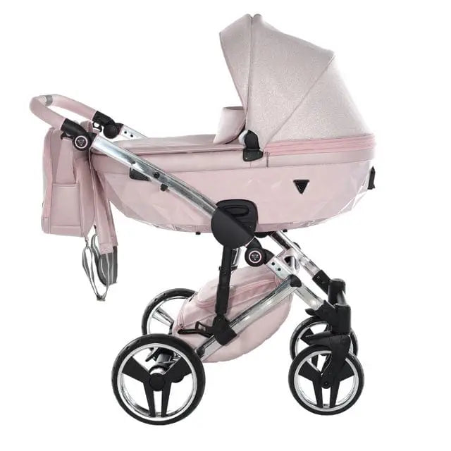 Junama Diamond Dolce 3 in 1 Pram - Pink Junama