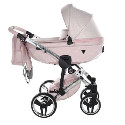 Junama Diamond Dolce 3 in 1 Pram - Pink Junama