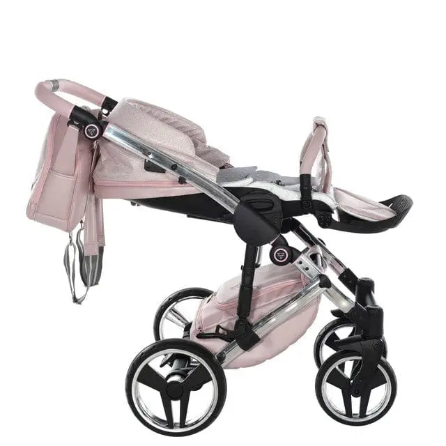 Junama Diamond Dolce 3 in 1 Pram - Pink Junama