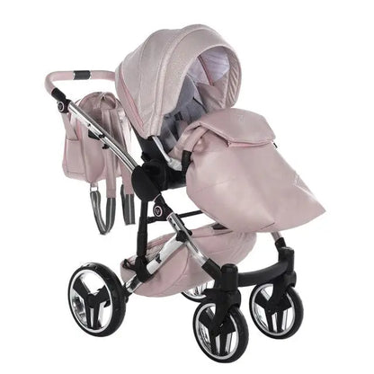 Junama Diamond Dolce 3 in 1 Pram - Pink Junama