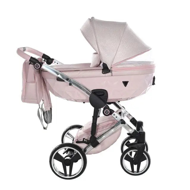 Junama Diamond Dolce 3 in 1 Pram - Pink Junama