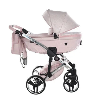 Junama Diamond Dolce 3 in 1 Pram - Pink Junama