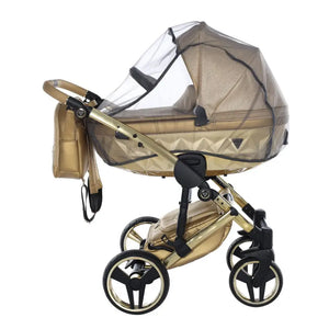 Junama Diamond Dolce 4 in 1 Travel System With Isofix Base - Gold Junama