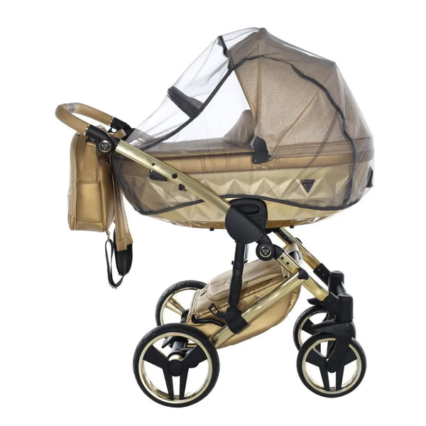 Junama Diamond Dolce 4 in 1 Travel System With Isofix Base - Gold Junama