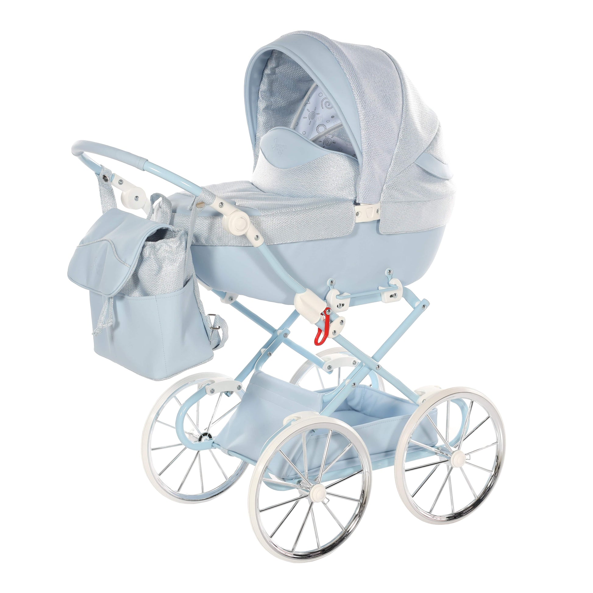 Junama Dolce Blue Dolls Pram  Junama   