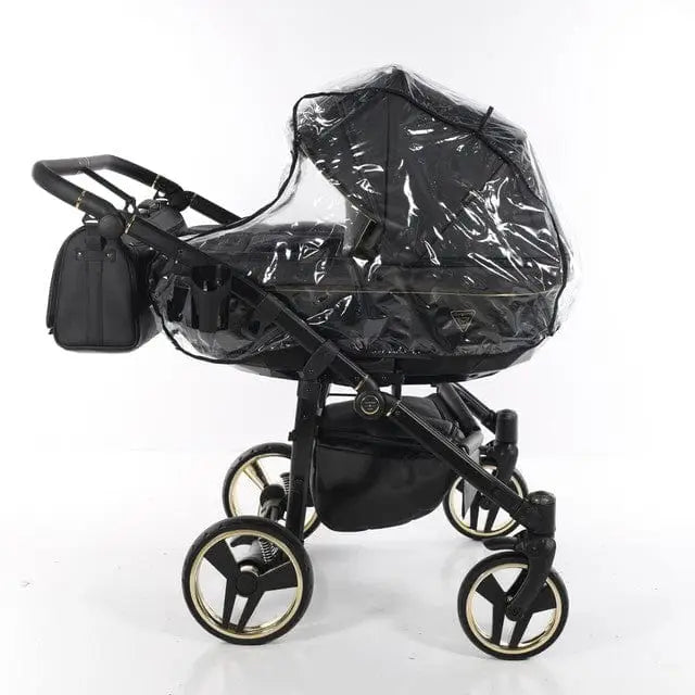 Junama Double Fluo Line Diamond Stroller - Black Junama
