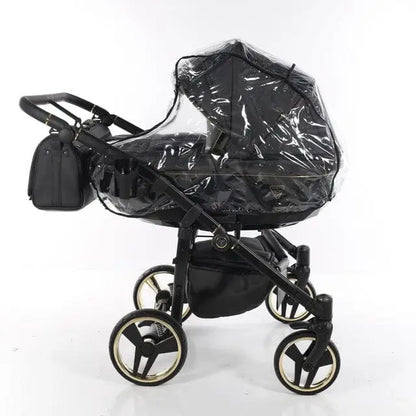 Junama Double Fluo Line Diamond Stroller - Black Junama
