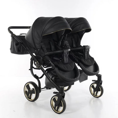Junama Double Fluo Line Diamond Stroller - Black Junama