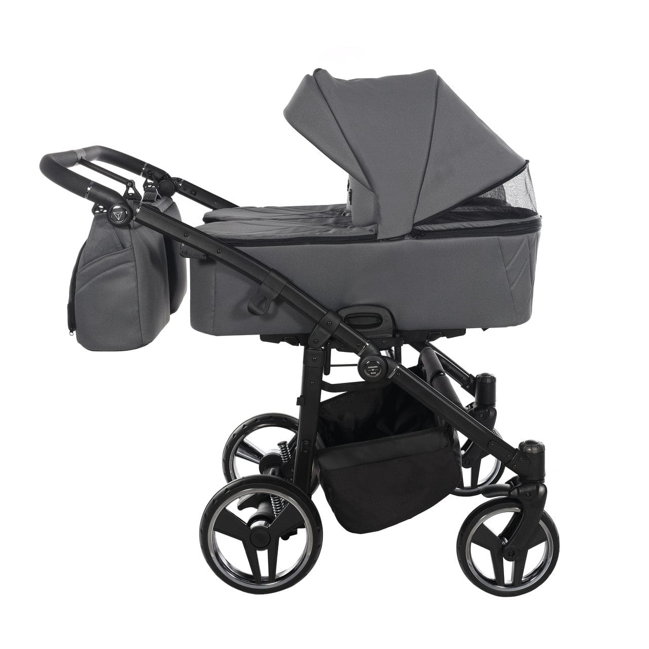 Junama Double Stroller - Graphite Grey  Junama   