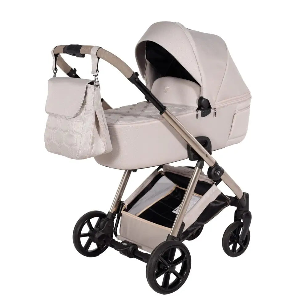 Junama Elegant Beige 3 in 1 Travel System With Isofix Junama