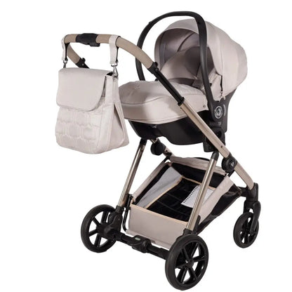 Junama Elegant Beige 3 in 1 Travel System With Isofix Junama