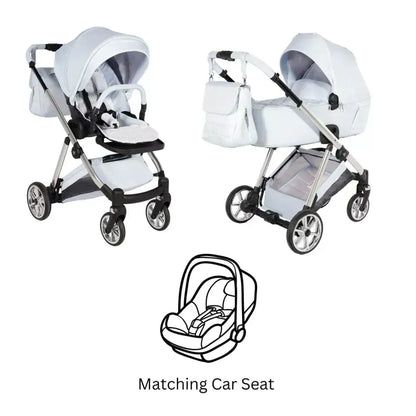 Junama Elegant Blue 3 in 1 Travel System Junama
