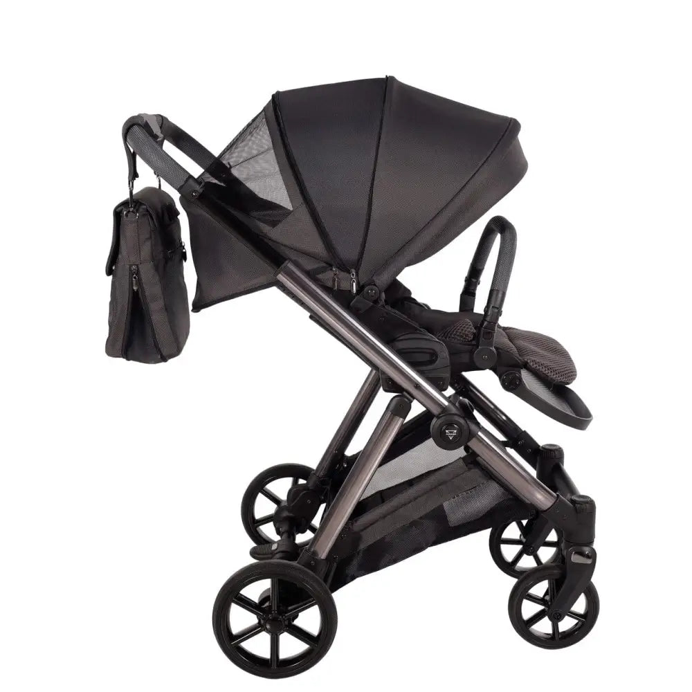 Junama Elegant Graphite 2 in 1 Pushchair Junama
