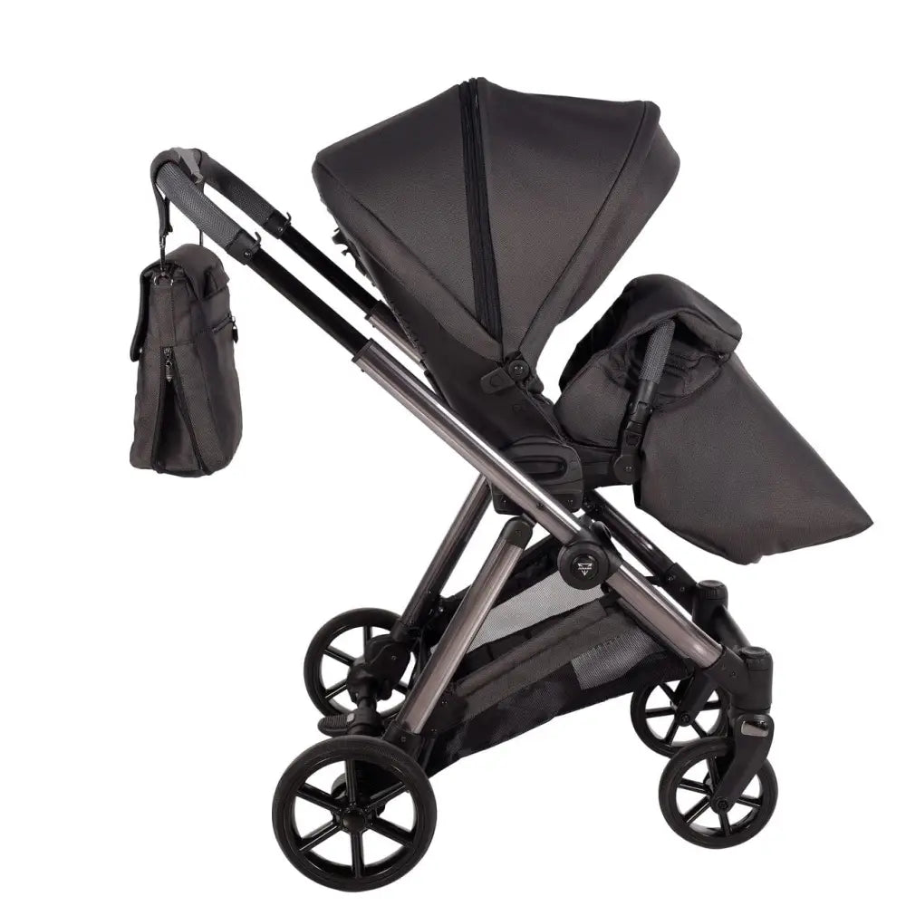 Junama Elegant Graphite 2 in 1 Pushchair Junama
