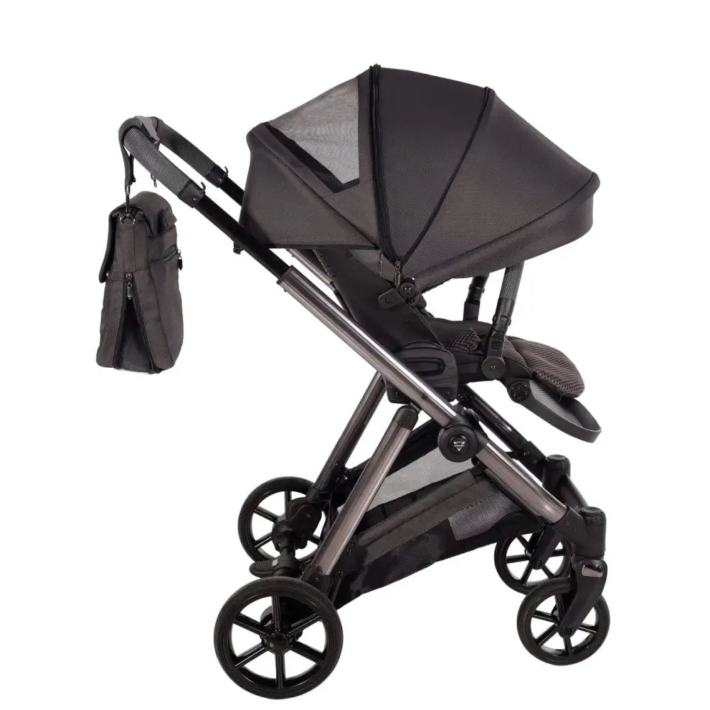 Junama Elegant Graphite 2 in 1 Pushchair Junama