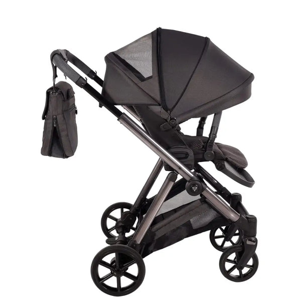 Junama Elegant Graphite 2 in 1 Pushchair Junama