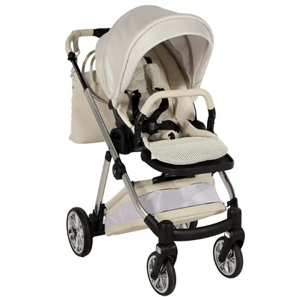 Junama Elegant Lamé Beige 2 in 1 Pushchair Junama