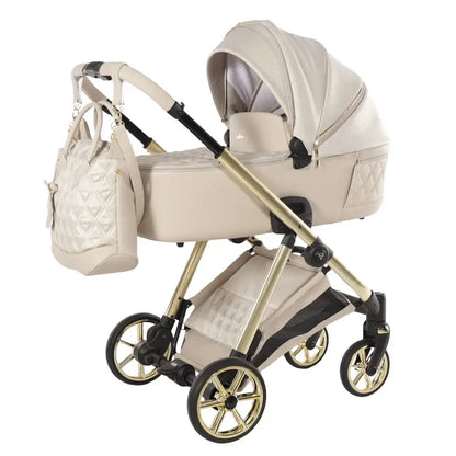 Junama Elegant Lamé Beige 2 in 1 Pushchair