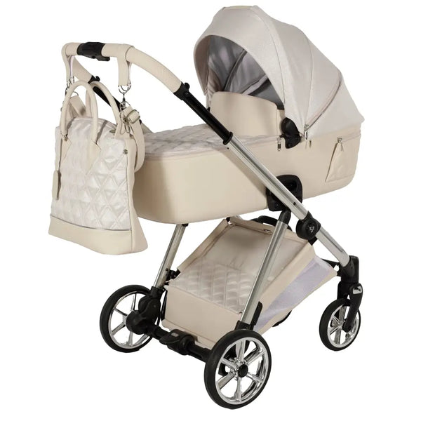 Junama Elegant Lamé Beige 2 in 1 Pushchair Junama