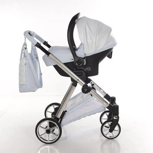 Junama Elegant Lamé Blue 3 in 1 Travel System