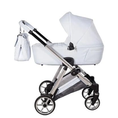 Junama Elegant Lamé Blue 3 in 1 Travel System Junama